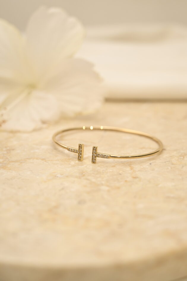 Tiffany Diamond  Flexible  Bracelet - Image 3
