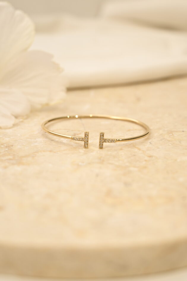 Tiffany Diamond  Flexible  Bracelet - Image 2