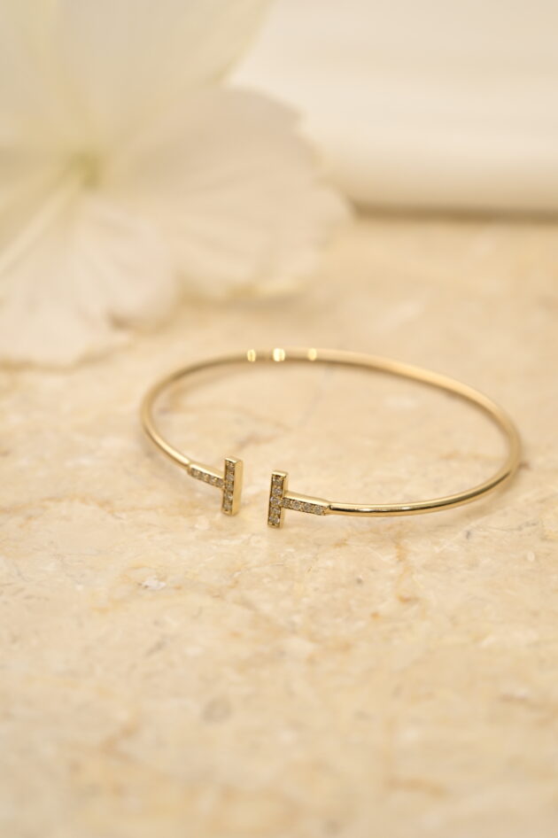 Tiffany Diamond  Flexible  Bracelet