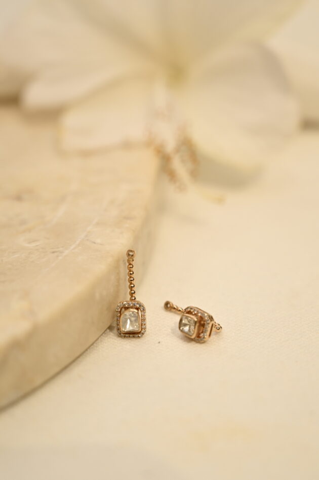 Polki & Diamond Jacket Earring