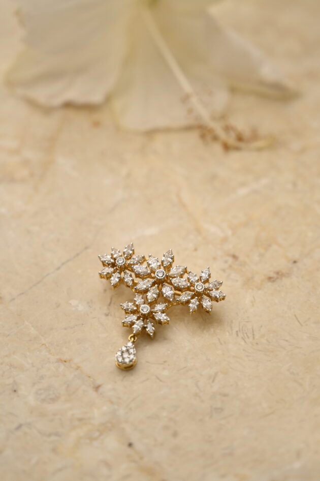 Marquise Diamond  Pendant / Brooch - Image 2