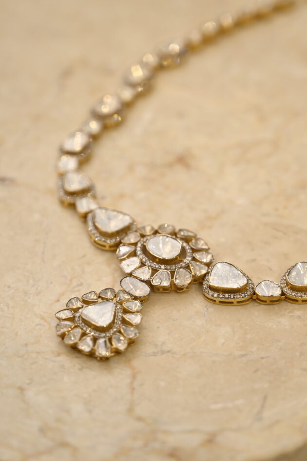 Polki & Diamond Necklace - Image 2