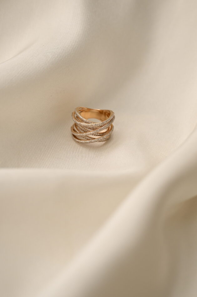 Multiple Diamond Line Ring - Image 5